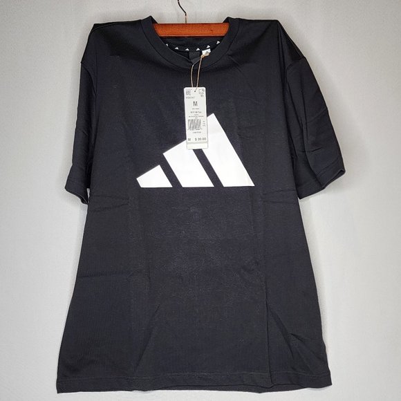 Men's Adidas M FI 3B Tee in Black Size M - Picture 1 of 3